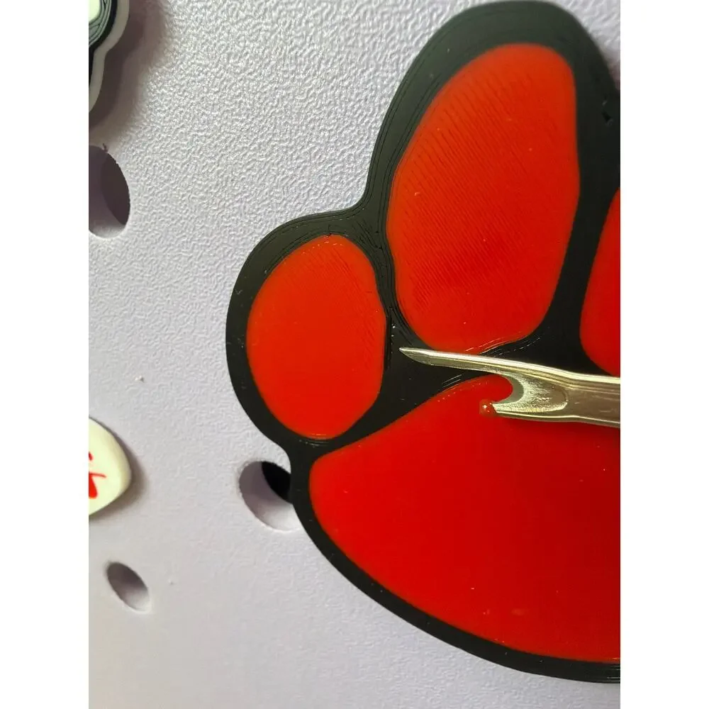 Lot of 5 Georgia Bulldogs Themed Bogg Bag Charms - Slightly Imperfect